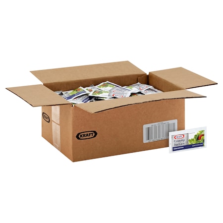 Kraft Kraft Creamy Italian Dressing .437 oz. Pouch, PK200 10021000663733